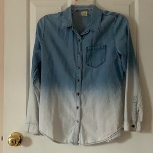 A classic button down long sleeve shirt